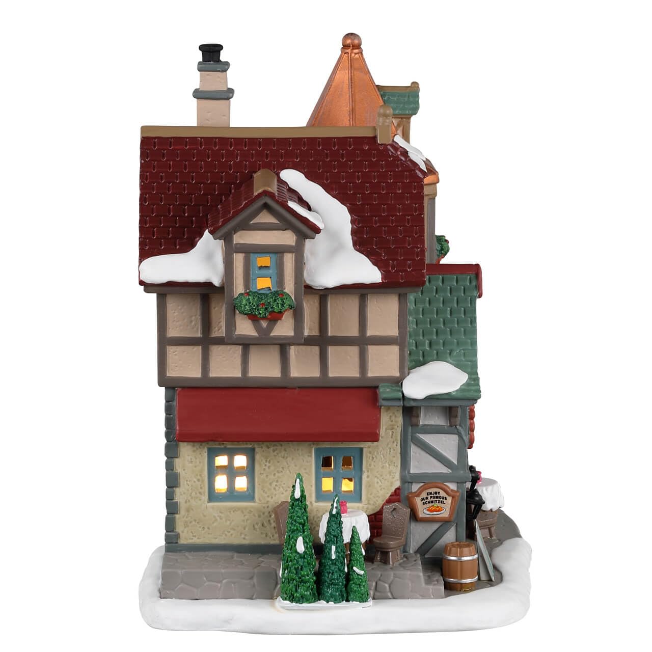 Lemax 35030 Vail Village Lighted Building: Otto's Schnitzelhaus