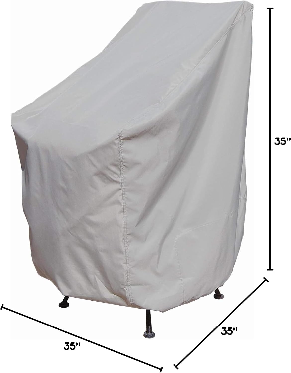 Patio Chair Cover in Gray