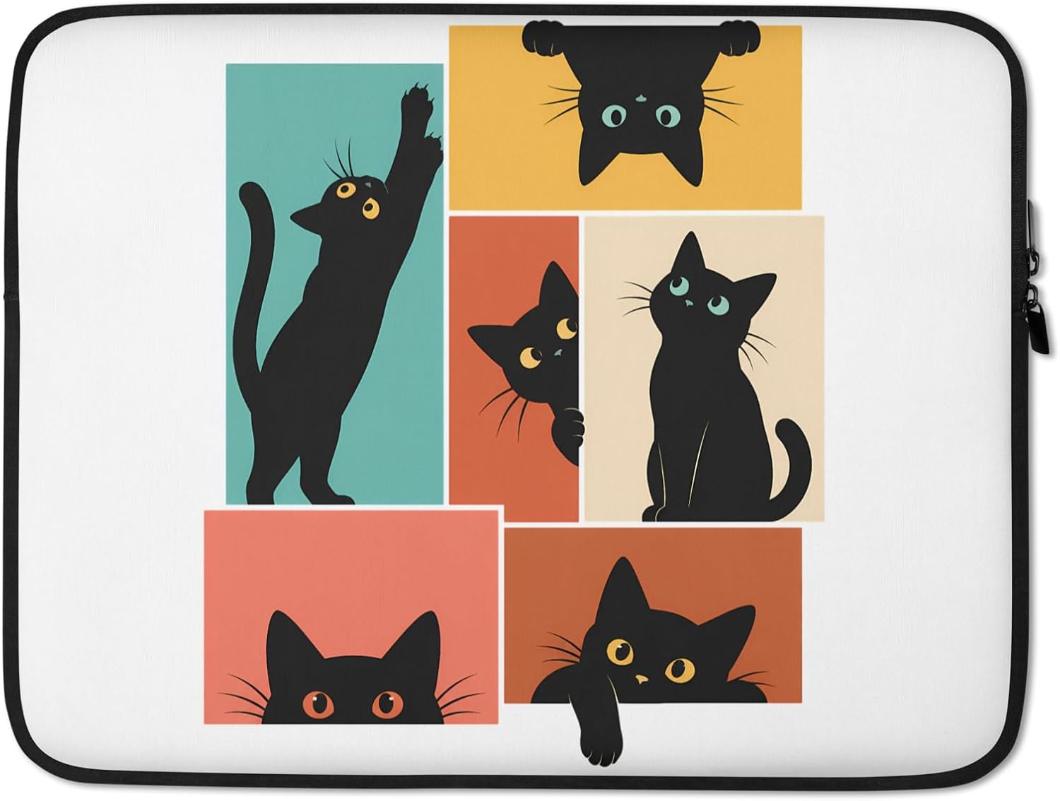 Cat Cute Kitten Funny Cat Graphic Laptop Sleeve