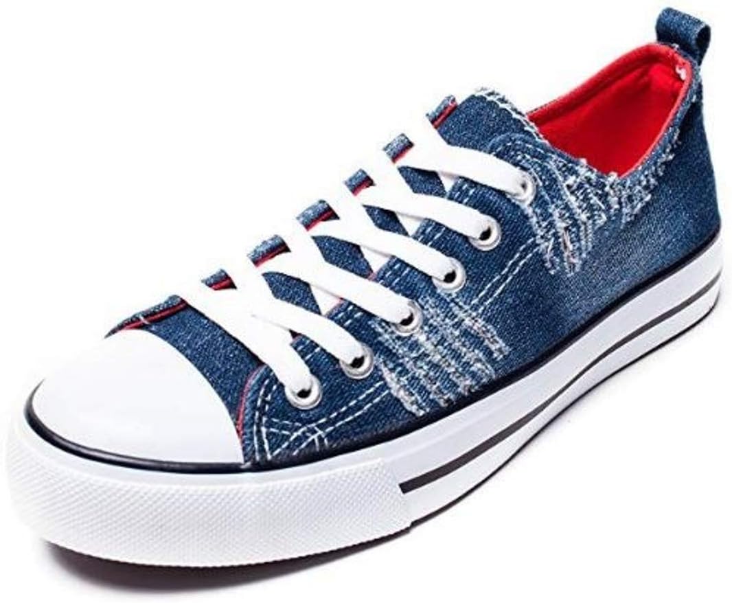 Low Top Cap Toe Women Sneakers Tennis Canvas Shoes Casual Shoes for Women Flats