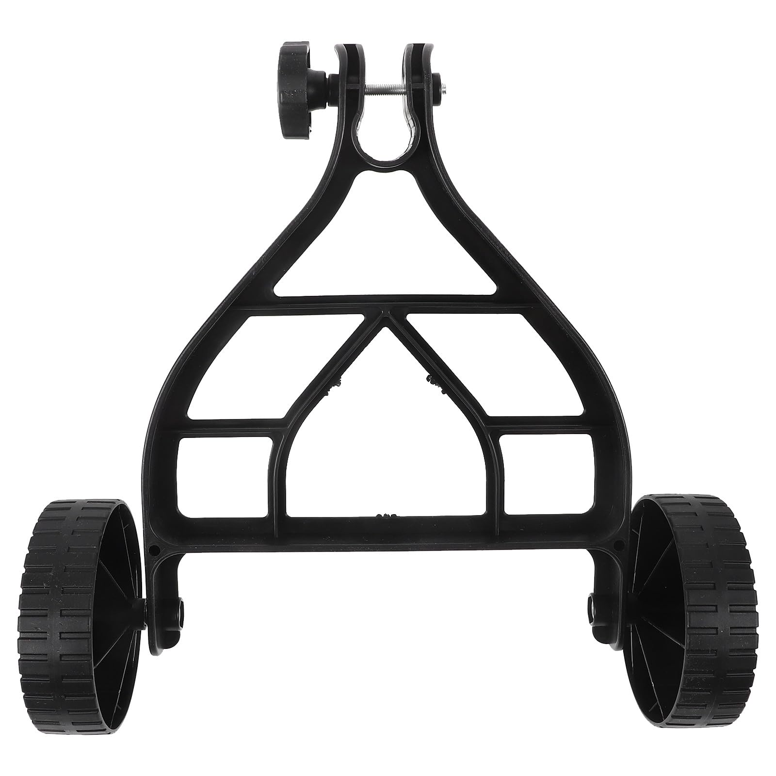 FOMIYES Ruota del Tosaerba Girevole in Gomma per Carrello Giardino, Supporto per Decespugliatore, 1 Pezzo, Accessorio per Attrezzature da Esterno a Spinta Manuale