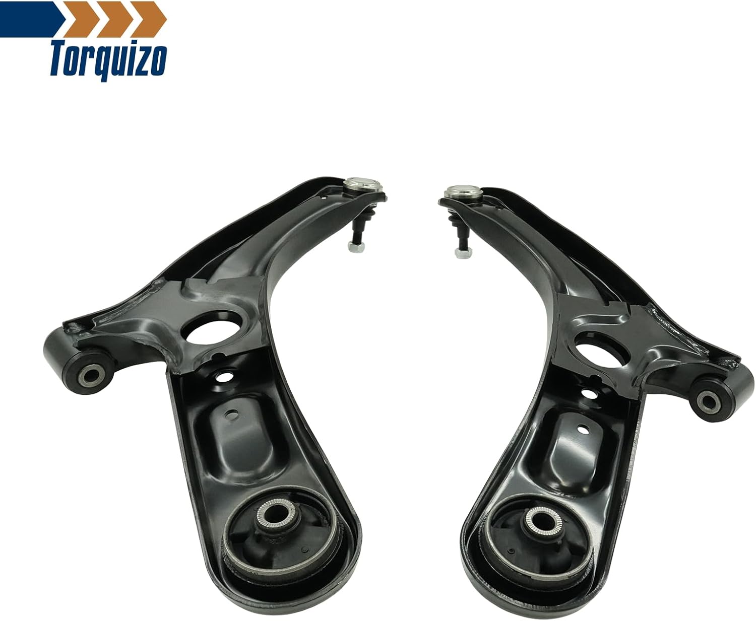 Front Lower Control Arm Kit with Ball Joint & Bushing 2-Piece compatible with 2014-2018 Kia Forte Forte5 2014-2017 Forte Koup Replaces OE 526-649 526-650