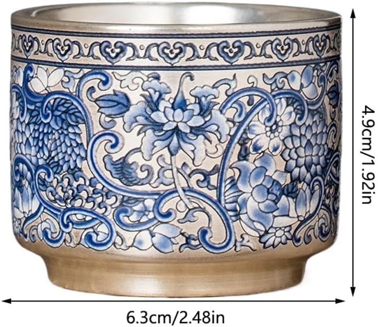 GSOUL Kungfu Tea cup Personal Ceramic Cup Office Afternoon Tea Party Portable Travel Home Hospitality Small Tea Cups
