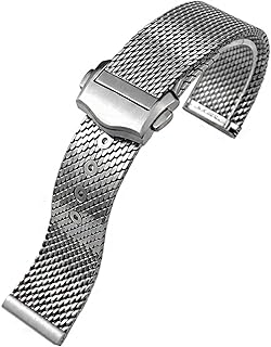20mm Solid Titanium Steel Watchband for Omega 007 Edition Seamaster DIVER 300M No Time To Die Watch Strap