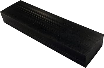 Herco EPDM Glass Setting Block/Bumper/Pad 5/8" x 1-1/8" x 4"