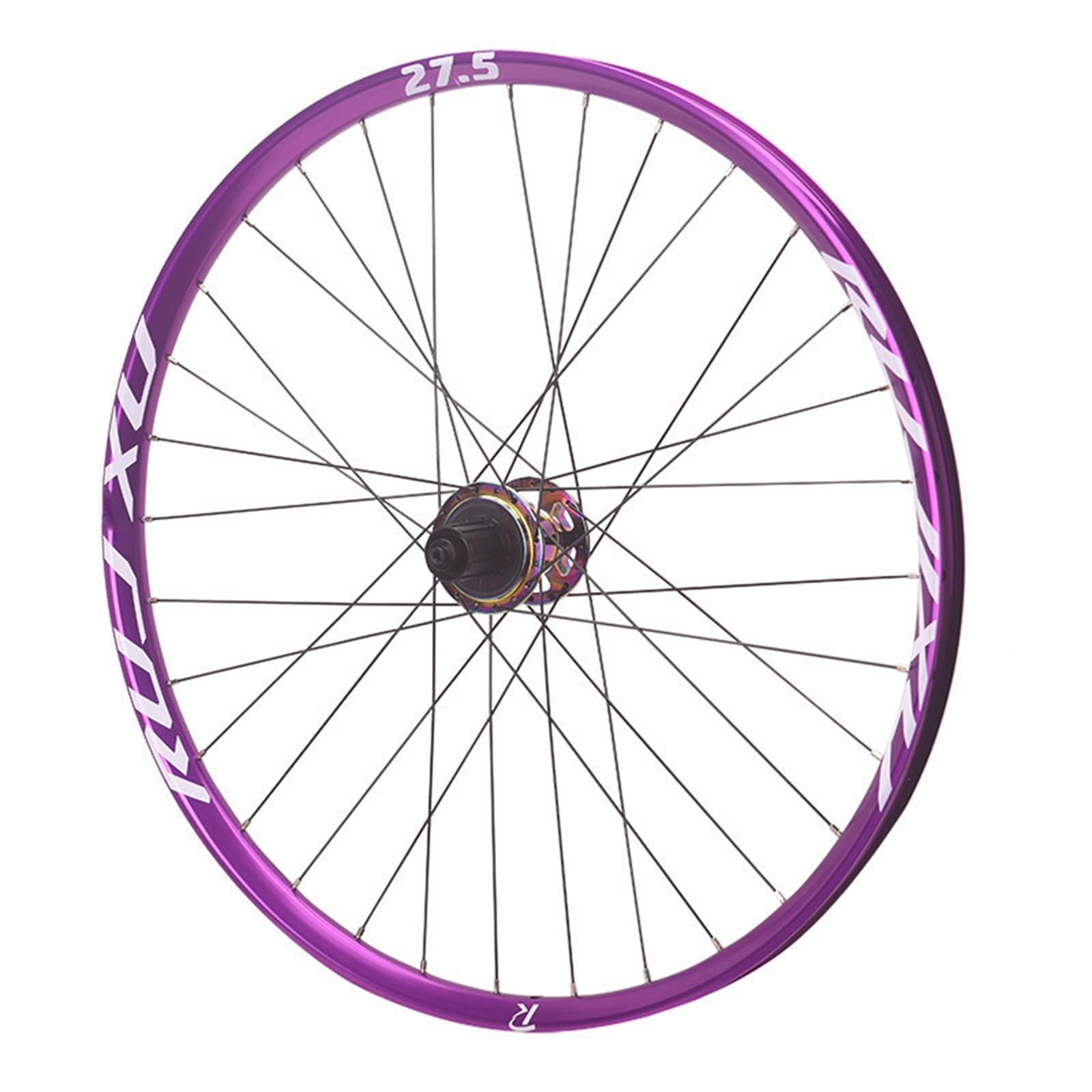 Ruote MTB 26 27,5 29 Pollici Perno Passante Freno A Disco Lega Di Alluminio Bici Ciclismo Cerchio Anteriore E Posteriore Per 7-12 Velocità