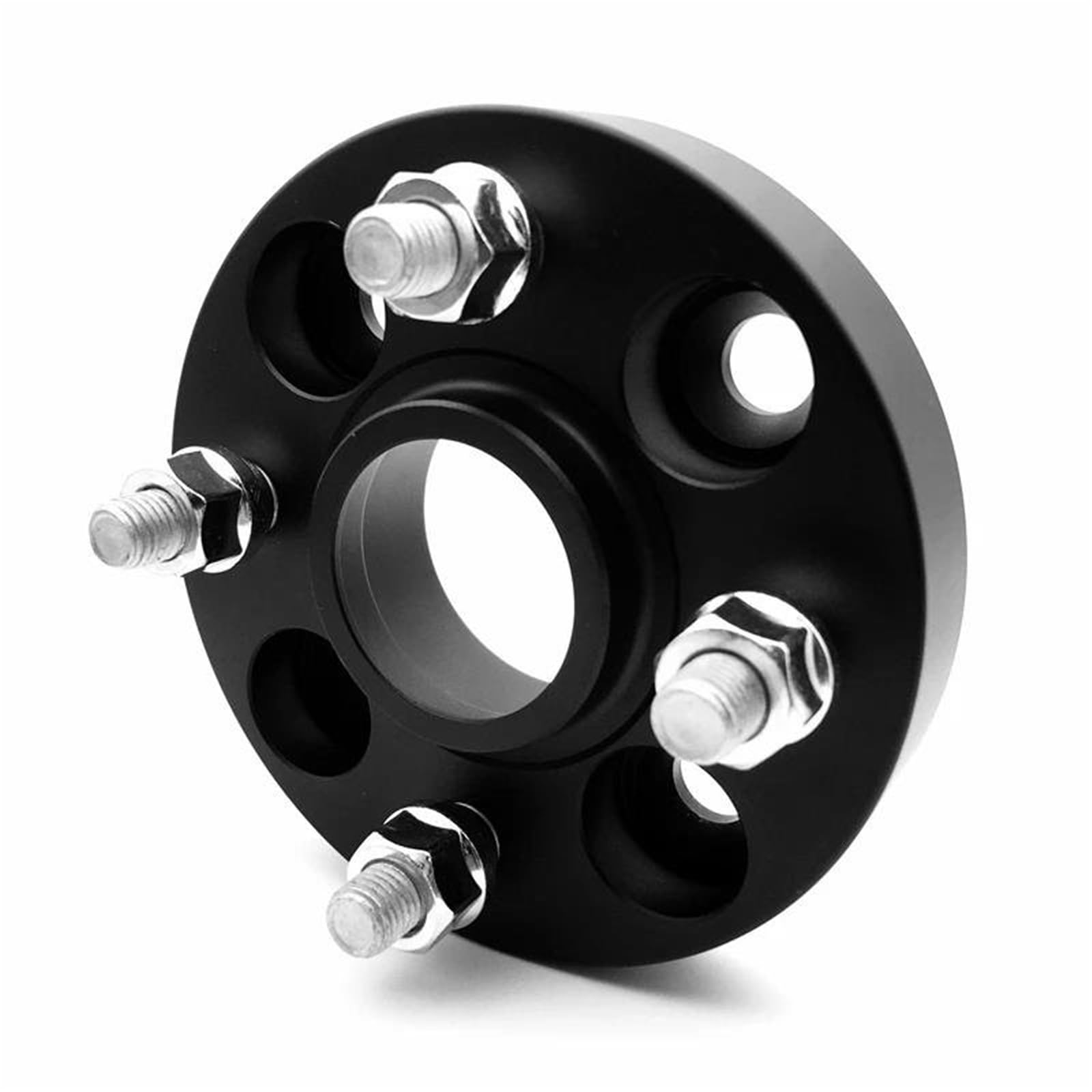 Separadores Rueda Para CRX Para Accord Para Civic Para Acura | Separadores De Rueda (2 Piezas, 1 Par) De Aluminio. Kit De Centrado De Buje.(Negro,25mm)