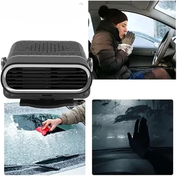 Calefactor Eléctrico Portátil Convector 1000W 12V miniatura 6