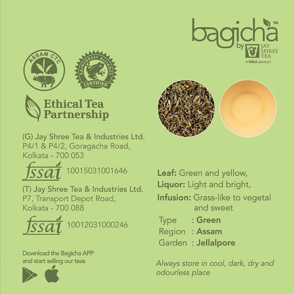 Bagicha by Jay Shree Tea Green Tea | Immunity Booster- 50 Tea Bags, 2 x 50g — Amazon image 9