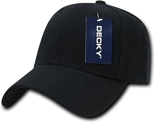 DECKY Low Crown Pro Baseball Cap, Black