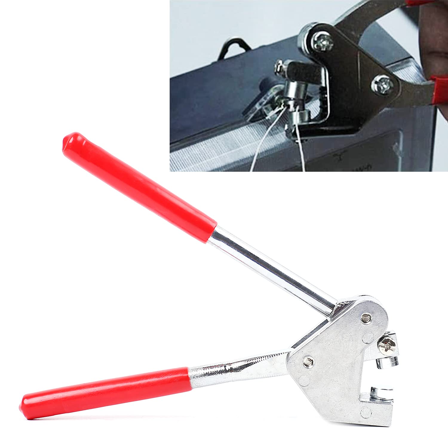 Sécurité Logistique Kit De Pinces à Plomber En Acier - Avec 80 Fils De Plomb Et 80 Plombs 8/10mm | Pour Compteurs, Logistique Kit Plombs Fils Plombage Acier Compteurs Sécurisation