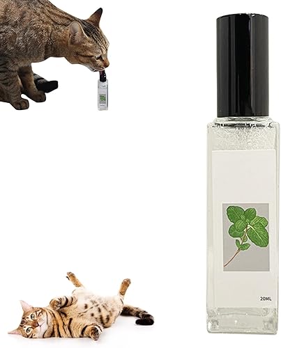 Rhaum Productos en aerosol de hierba gatera, spray para gatos Energizador de extracto de vid de plata natural, productos para gatos en aerosol de