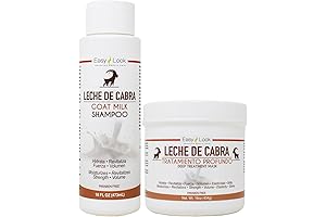 Set Leche de Cabra Shampoo and Conditioner: Enrich Your Hair with Nature's Touch