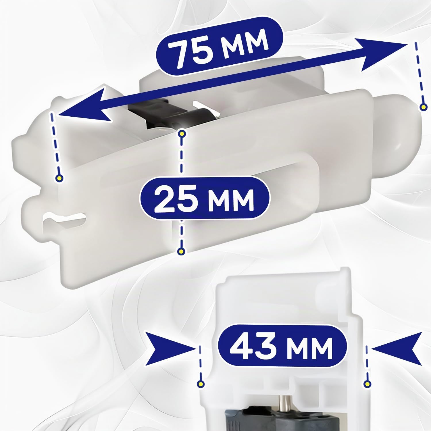 Türschloss der Trockner mit dem Originalcode 00623797 623797 für Bosch für Siemens Logixx Avantixx EcoLogixx Maxx Extraklasse iQ300 iQ500 iQ700 iQ800 - MADE IN GERMANY - Garantie 10 Jahre - MONTERAL