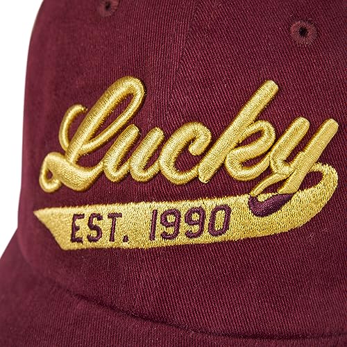 Image of Lucky Brand Classic Cotton Adjustable | Dad Hat | Baseball Cap | Golf | Fishing | Low Profile | 5 Panel Design
