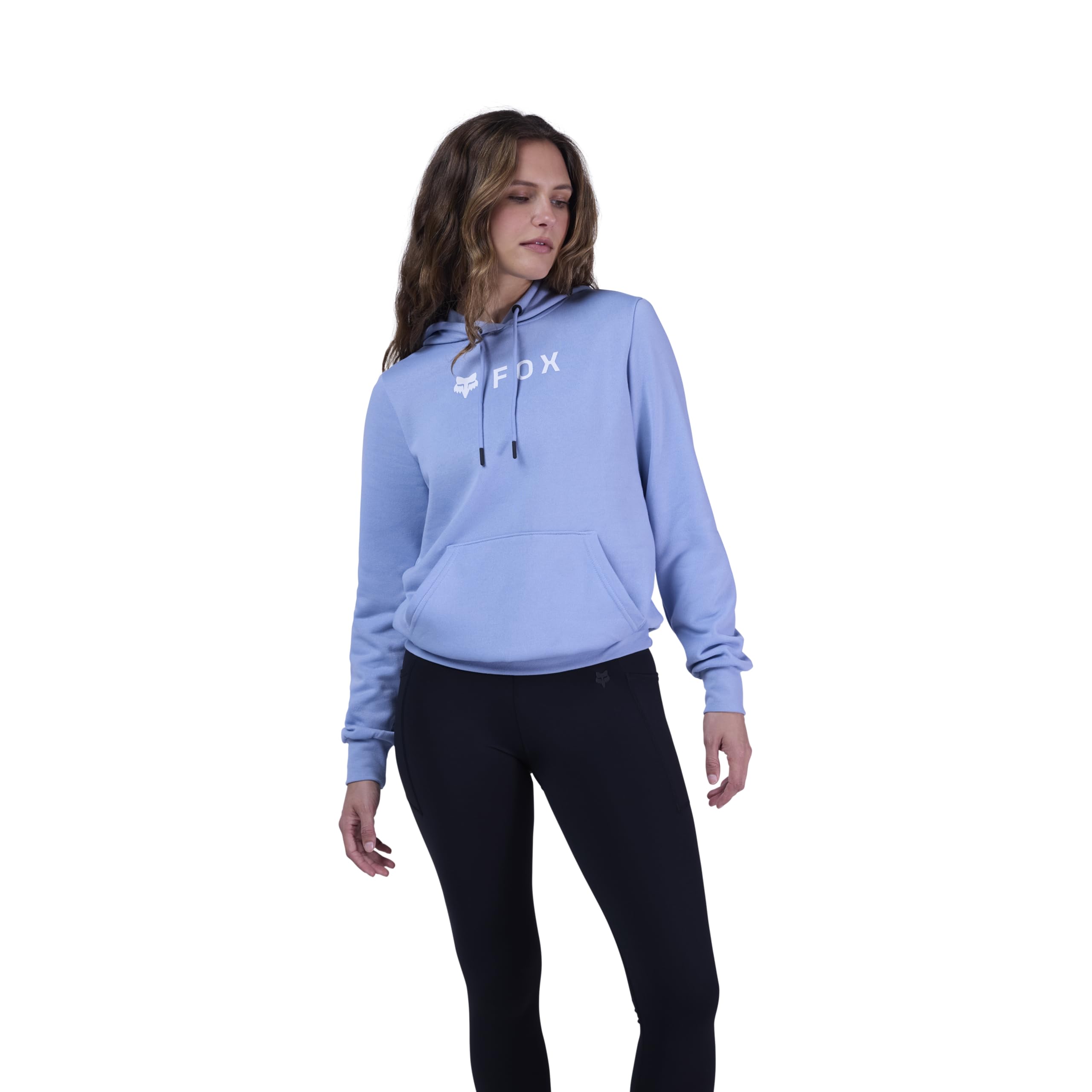 Hoodie Fox Lady Absolute Butt Fleece Light Slate S Black