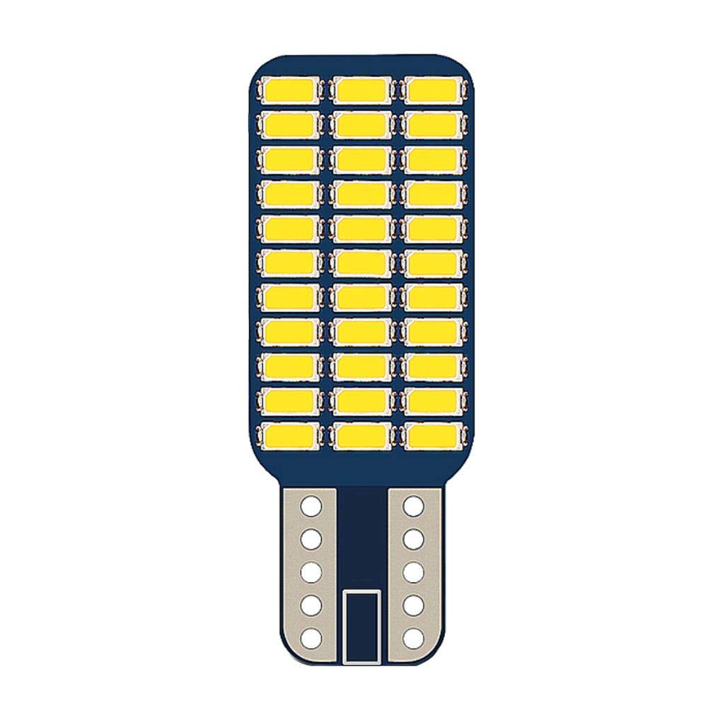 Zhuotop 1Pcs T10 3014 33SMD 168 194 2825 LED Bulbs Car Auto SUV