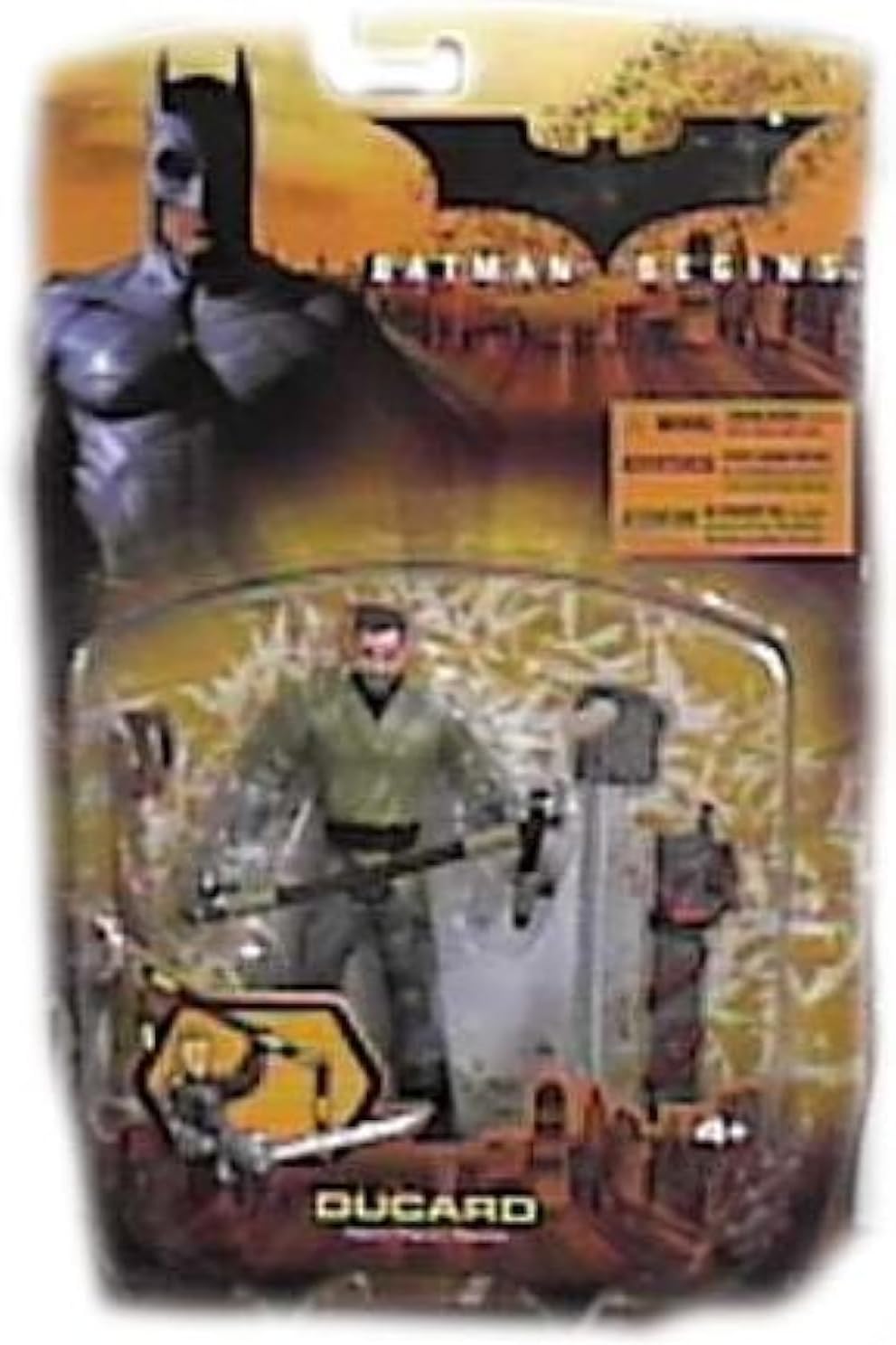 Batman Begins Movie Action Figure Ducard