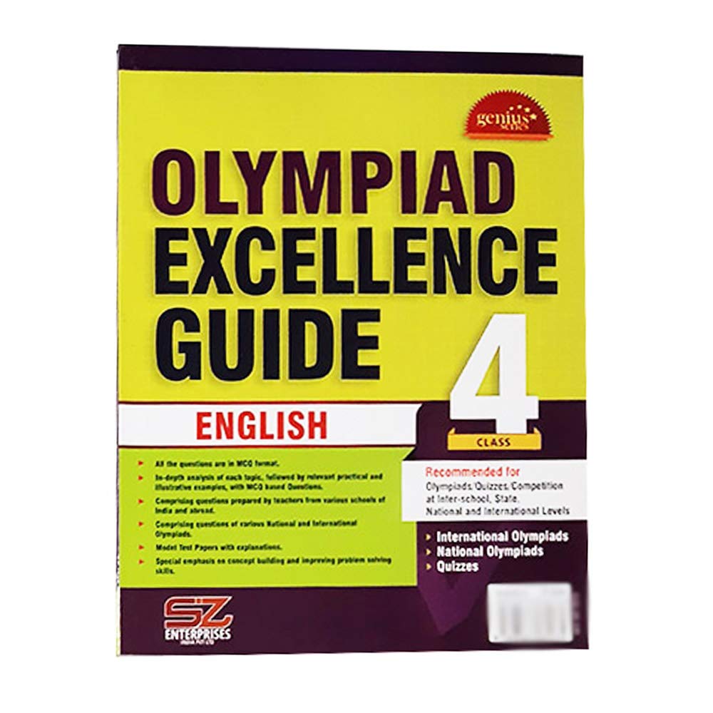 IOM 4 Silver Zone Olympiad Excellence Guide -English for Class - 4 [Textbook Binding] Silver Zone