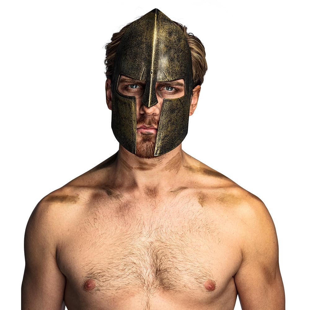 Boland 01421 - Maska Spartanina, Rzymianina, Wojownika, Gladiatora, akcesoria do kostiumów na karnawaB i imprezy tematyczne