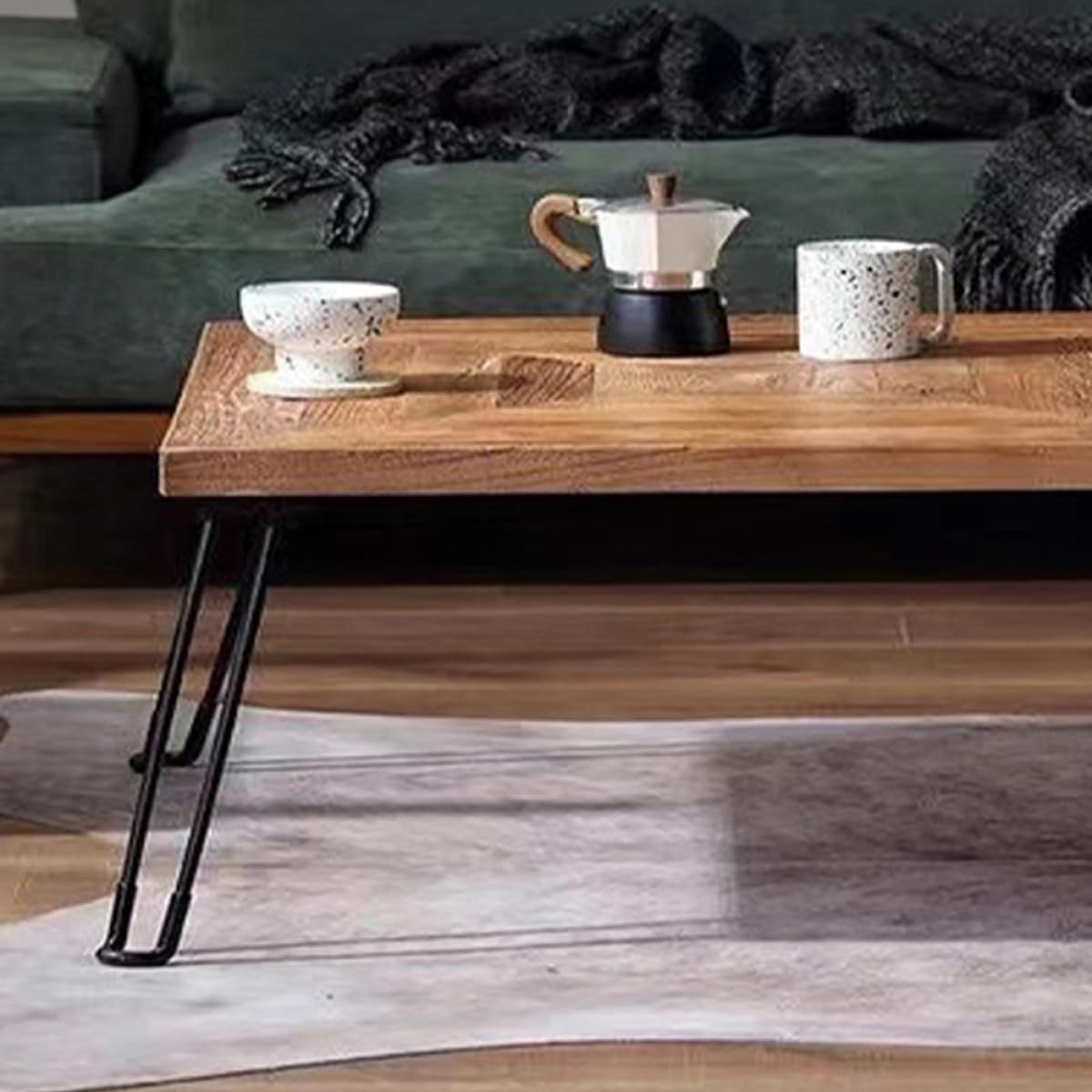 Alipis Klappbare Haarnadel Tischbeine 250mm aus Robustem Eisen Faltbare Schreibtisch und Couchtischbeine mit Glatter Oberfläche Platzsparend und Rostfrei
