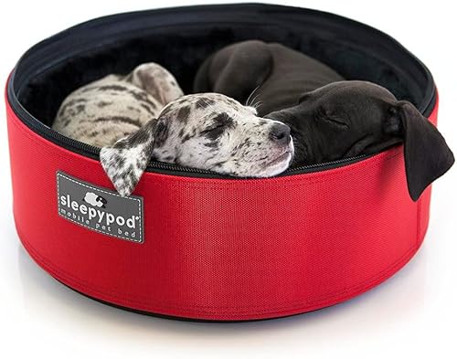 Miniatura 5 de Sleepypod Cama móvil para mascotas cama de viaje multiusos para mascotas, asiento de automóvil a prueba de choques y transportador para perros y