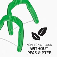 Vista 7 de Listerine Ultraclean Access Flossers Disposable Heads Fresh Mint Crystals 28 Each (Pack of 3)