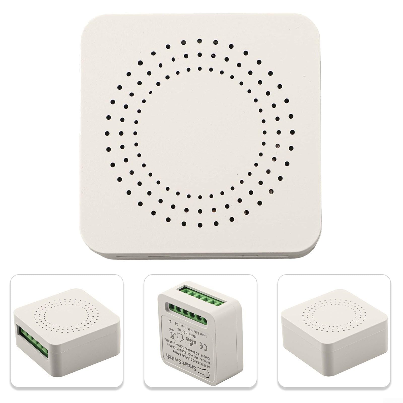 Interruptor Inteligente con conectividad WiFi para activación por Voz y Control de la iluminación (10 A)