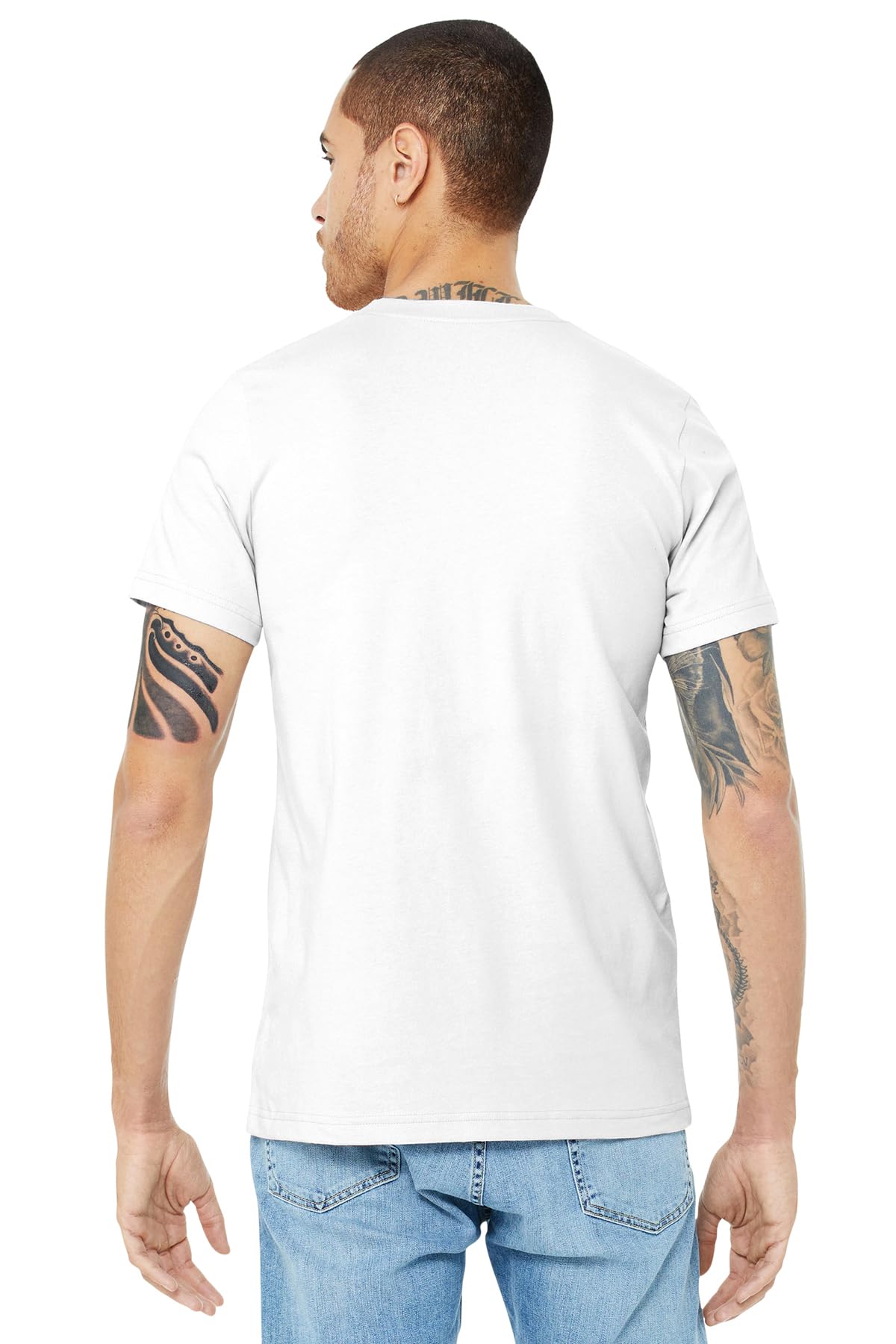 BELLA+CANVAS Koszulka Mężczyźni Airlume Cotton Crew Tee