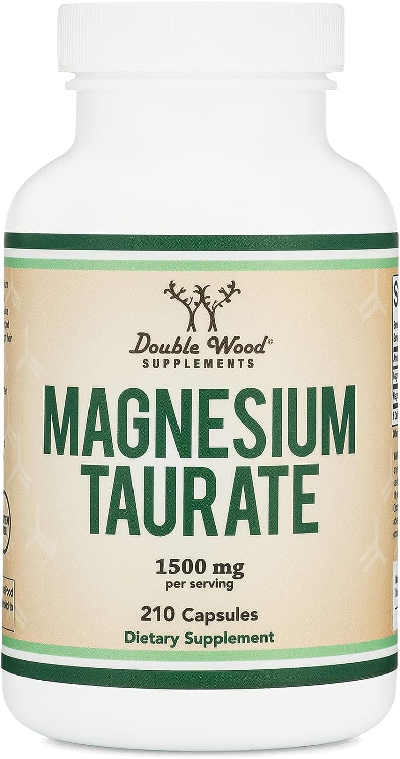 Athinika Nutrition Magnesium Taurate Supplement for Cardiovascular Health to Boost Magnesium Levels (1,500mg per Serving, 210 Vegan Capsules) Non-GMO, Gluten Free, (B0DCGF93XJ) Amazon Price History, Amazon Price Tracker