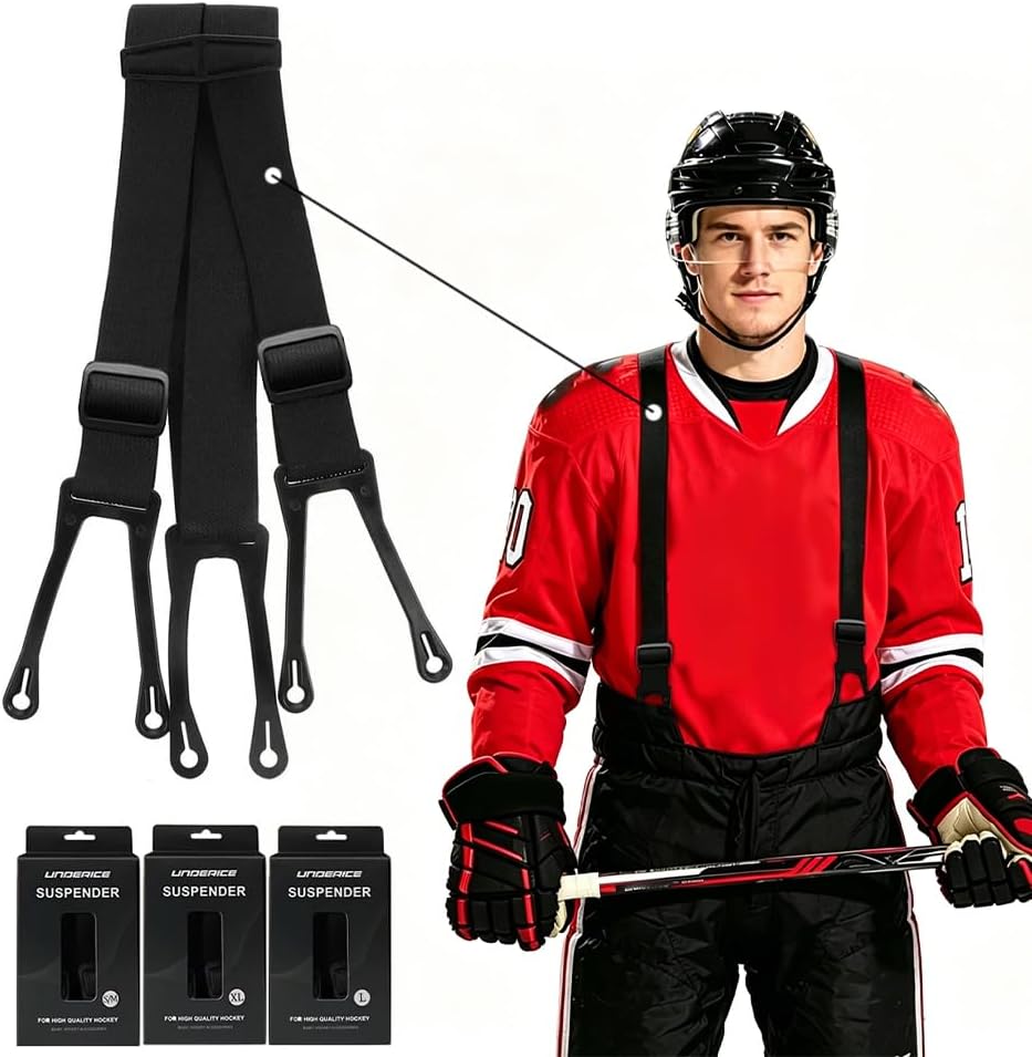 underice Ice Hockey Pant Suspenders - Adult Senior Junior