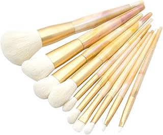 LIFKOME 10 brochas de maquillaje profesional ...