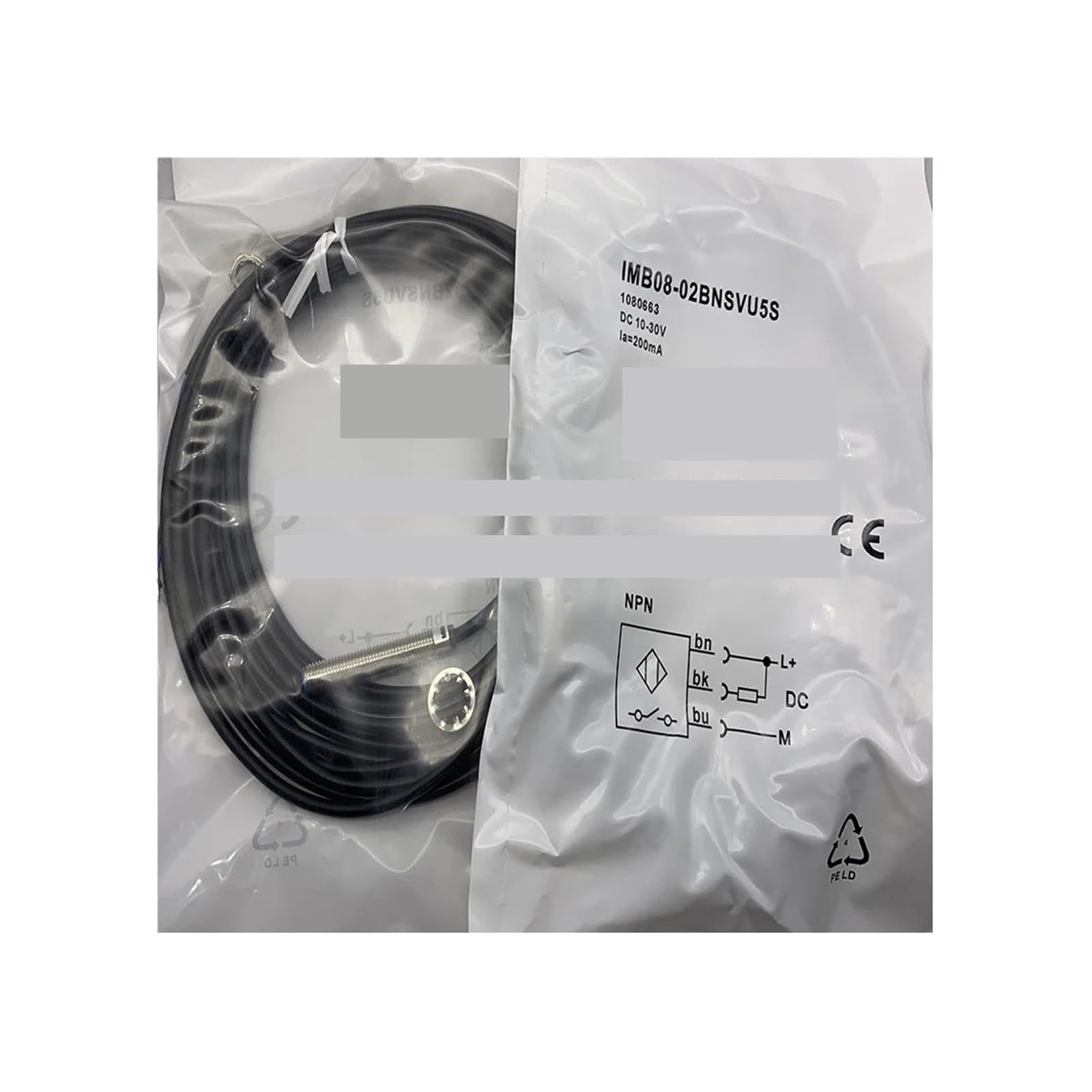 Détecteur de proximité IMB08-02BPSVCOS haute précision inox M8 - 2