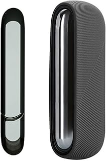 Electronic Case and Carrying Pouch for IQS 3.0 Duo, Silicone Protective Case, Electroplated Side Cover Protective Case, Shock and Scratch Resistant(Black)