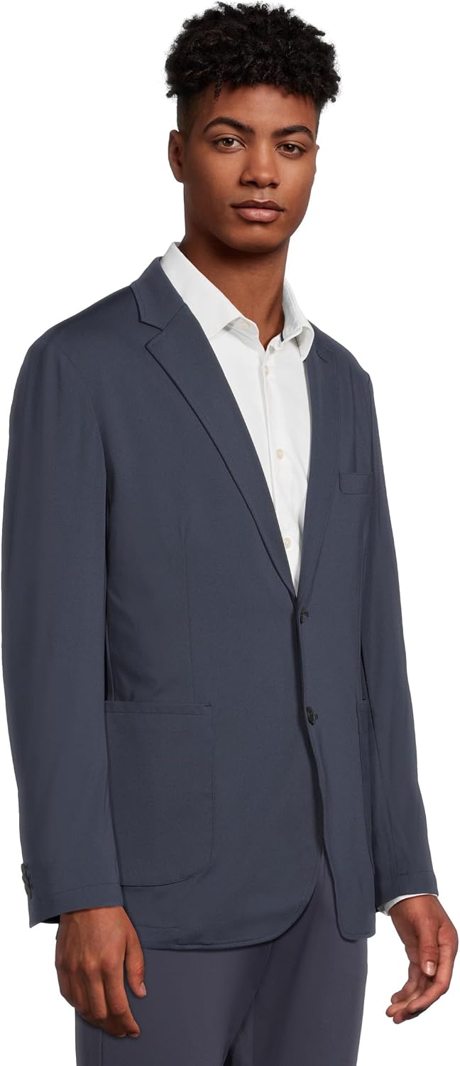 Johnston & Murphy Men's XC Flex Solid Knit Blazer