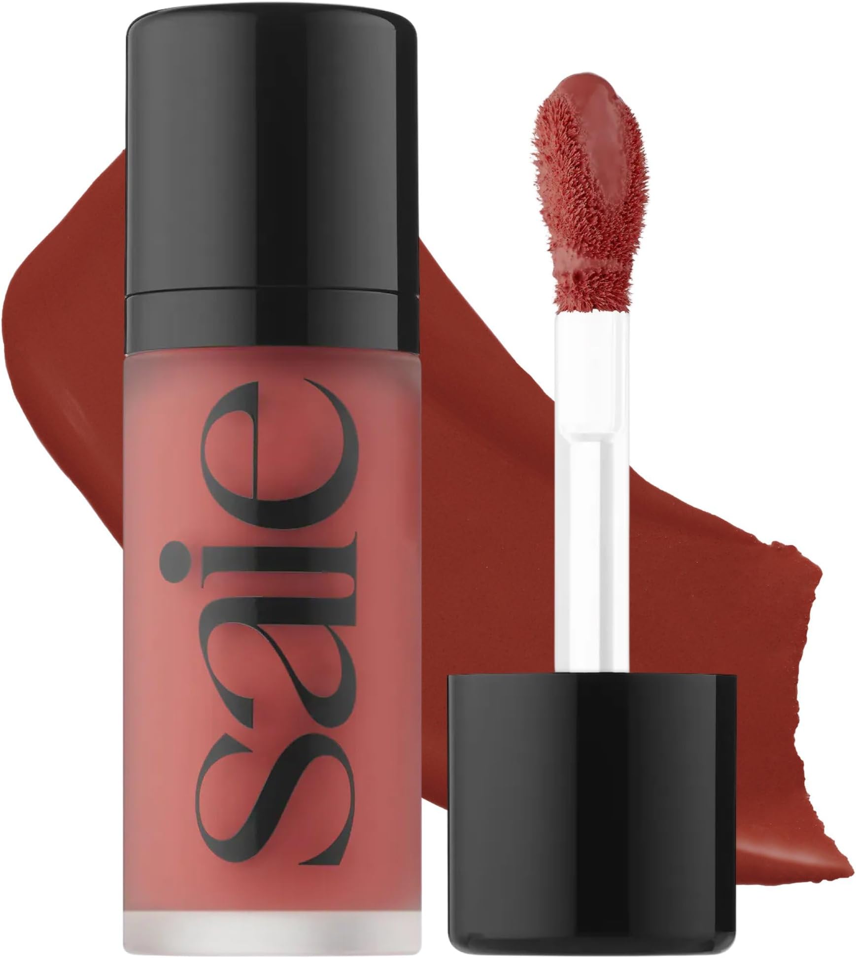 Dew Liquid Blush for Cheeks - Hydrating Cream Blush Stick with a Blendable + Buildable Formula - Skincare Infused Dewy Cheek Tint for a Natural Flush - Glowy Makeup Essential - Spicy (.40 oz)