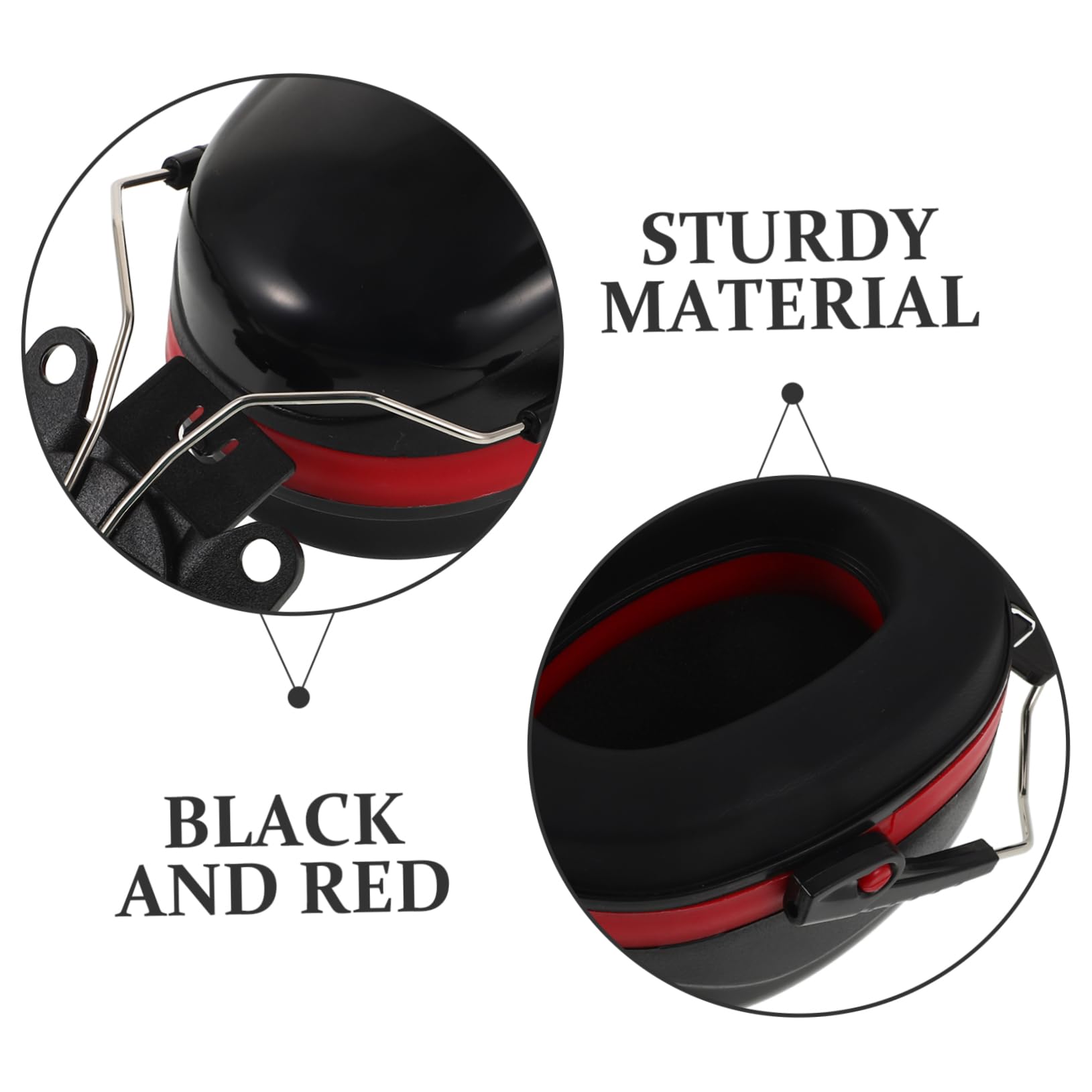 Lurrose 3 Pares Orejeras Insonorizadas Protección Para Los Cancelado Manguitos Para Los Ruido Protector De Orejas Protector De Protector Auditivo Adulto Abs
