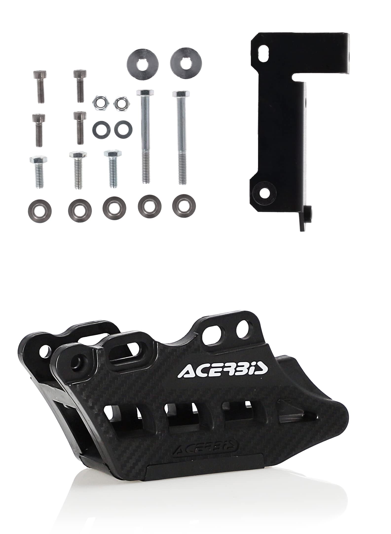 Acerbis Kettenführung Schwarz Kompatibel Yamaha Tenere 700 2019-2022