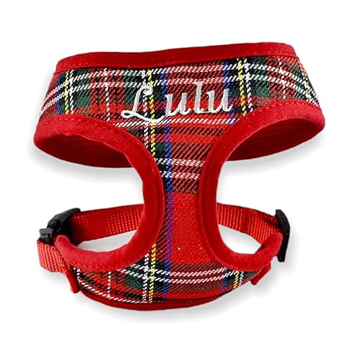 monogrammed dog harness