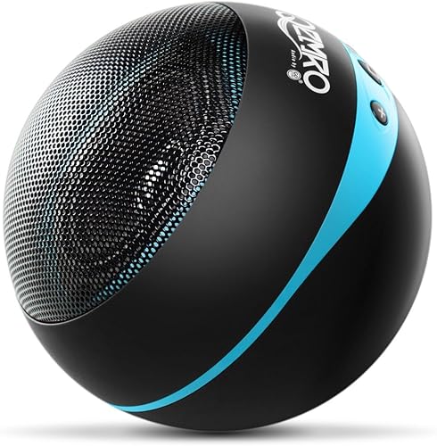 Miniatura 1 de GOgroove QEMRO Q-IRIS - Altavoz Bluetooth inalámbrico para uso portátil (diseño de edición limitada)