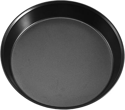 Kichvoe 9 Inch Round Cake Pan Nonstick Carbon Steel Baking Pan Oven Tray for Home and Professional Pizza Cake