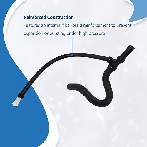 Miniatura 5 de Manguera de salida del radiador del calentador inferior del motor, reemplazo 15834773 626-553 15834772 15854959 15792821 compatible con Cadillac