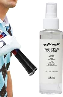 Golf Club Grip Removal Solvents - Football Grip Spray, Golf Club Regripping Kit, Golf Clubs Regripping Solvent Solution | Effective Solvent Solution for Easy Regripping and Golf Club Repair