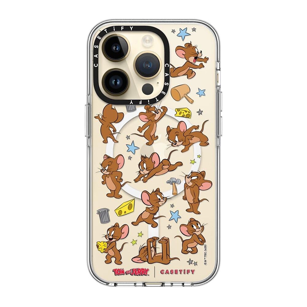 Amazon.com: CASETiFY Clear Case for iPhone 14 Pro [Tom and Jerry