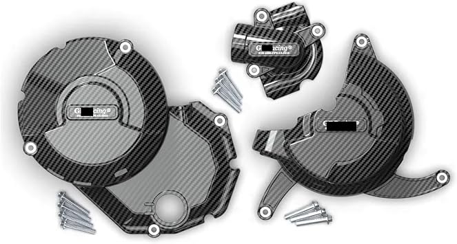 Engine Cover Fit for Ducati Hypermotard 950 / SP/RVE 2019-2023 Multistrada 950 2019-2022 Motorcycle Engine Cover FashionableCarbon Fiber appeara