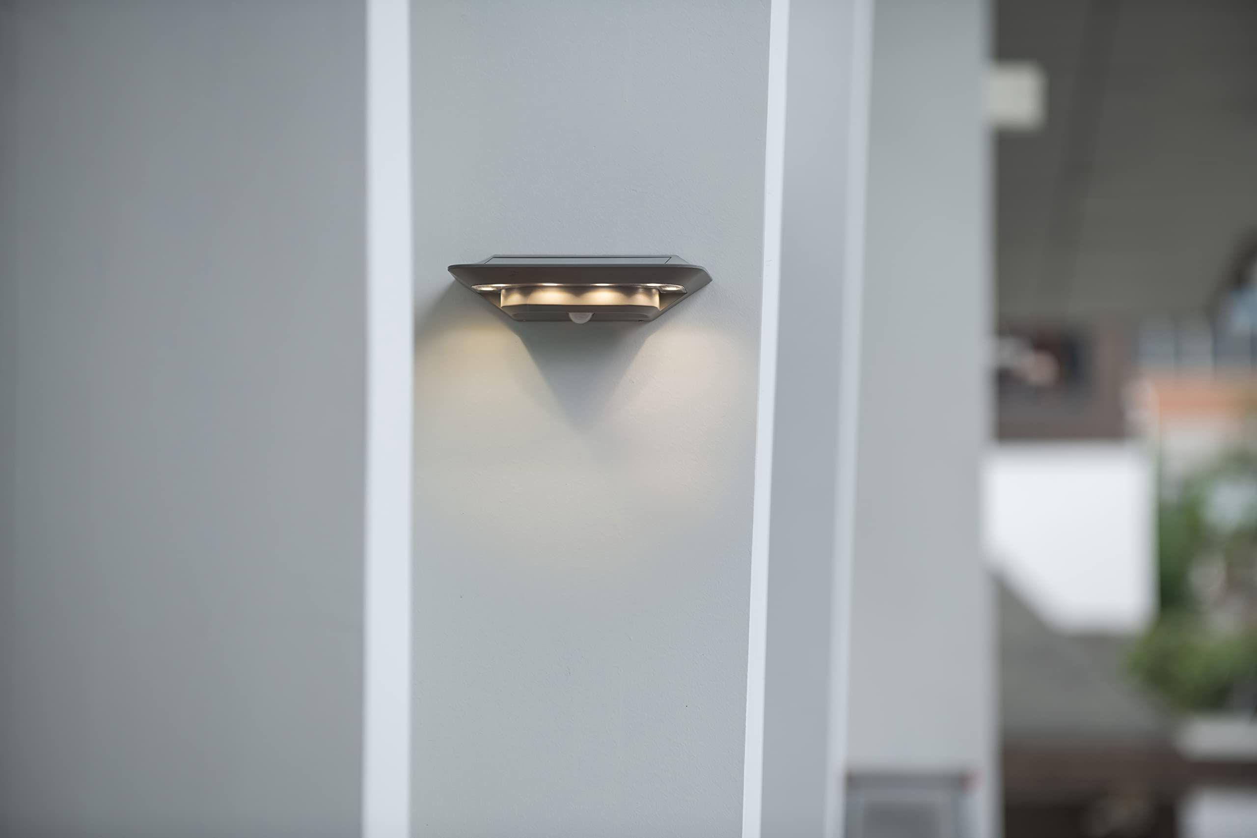 Eco Light Solarna Lampa Zewnętrzna, Oświetlenie Ogrodowe