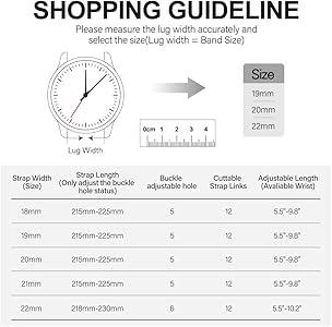 Amazon.com: ibenifit FKM Rubber Watch Strap, Quick Release