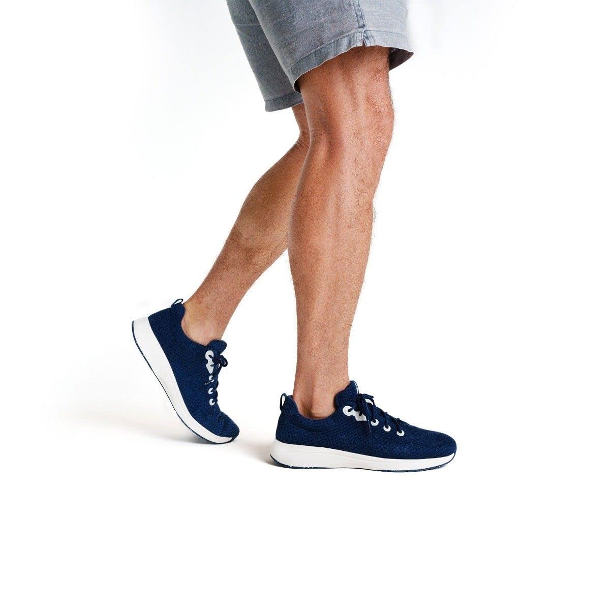 Green Steps Navy Arch Support buty sportowe na co dzień wykonane z trwałych materiałów. Wygodne i wspierające, aby pomóc złagodzić ból stóp. UK 5/EU 38