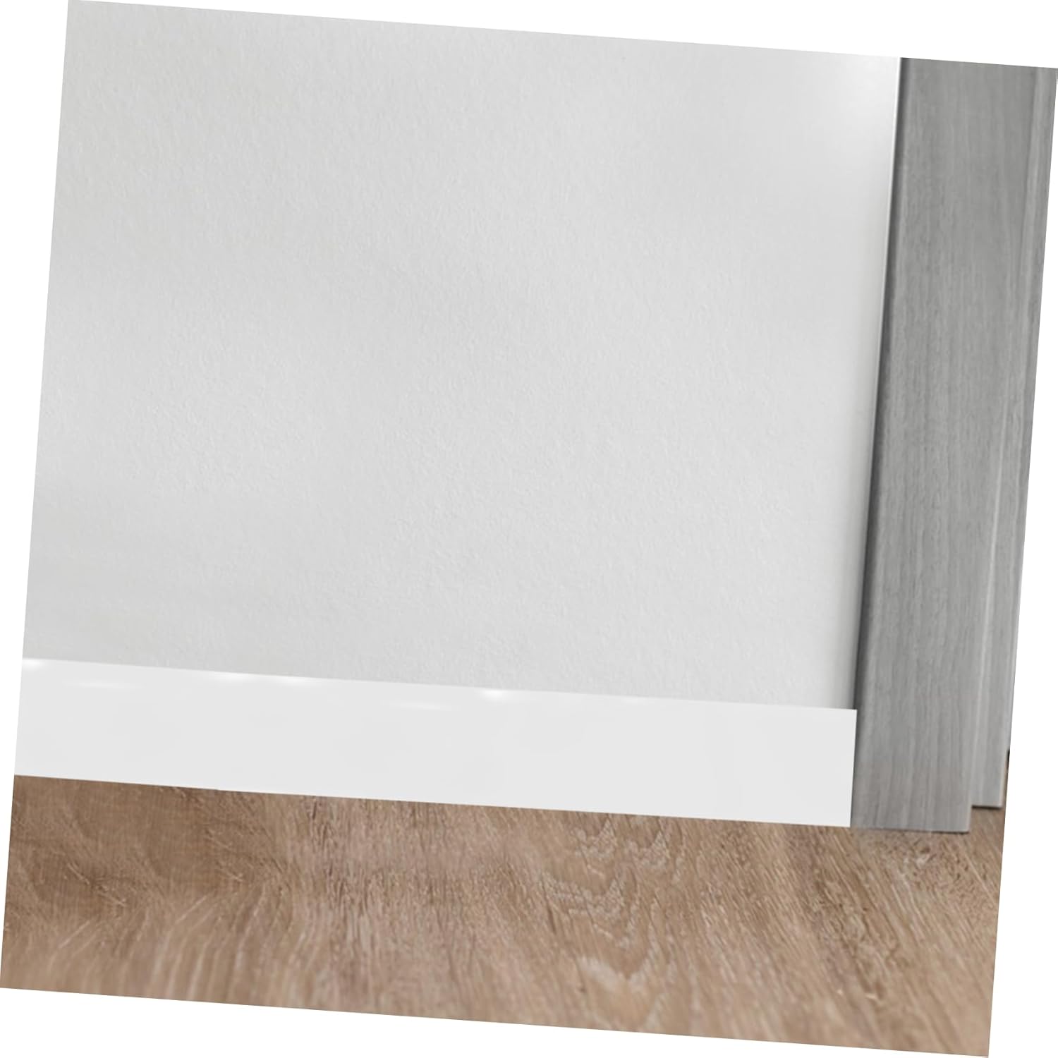 1roll Effortless Self-Adhesive PVC Baseboard Trim for Elegant Wall Molding Easy Installation for Home Decor Enhancement