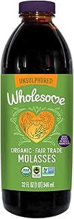 Wholesome FT Organic Molasses 32oz Bottle, 3-Pack